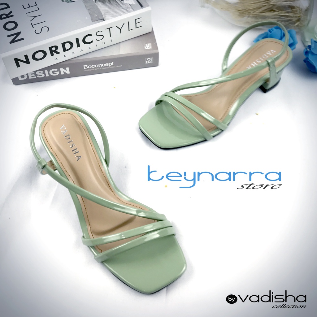 VADISHA DANIA Sendal Wanita/ Sendal Heels Tali 5Cm. Keynarra store