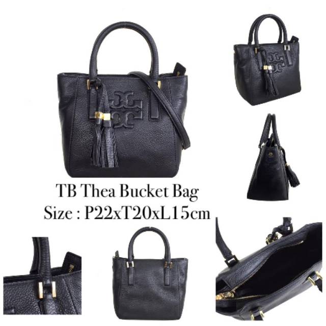 tory burch thea bucket bag