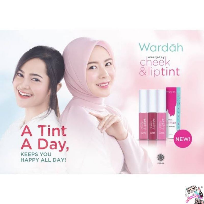 ☃Cutezz_Ching1☃Wardah Everyday Cheek and Lip Tint