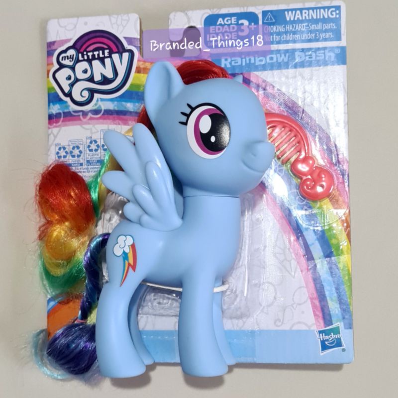 My Little Pony Rainbow Dash Basic 15 cm 6 Inch Original Hasbro Doll Boneka Figure