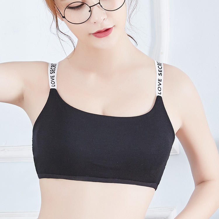 HC Bra Sport Wanita Push Up KODE 003 Bh Wanita Tanpa Kawat Bahan Nilon Elastis untuk Wanita Impor-3