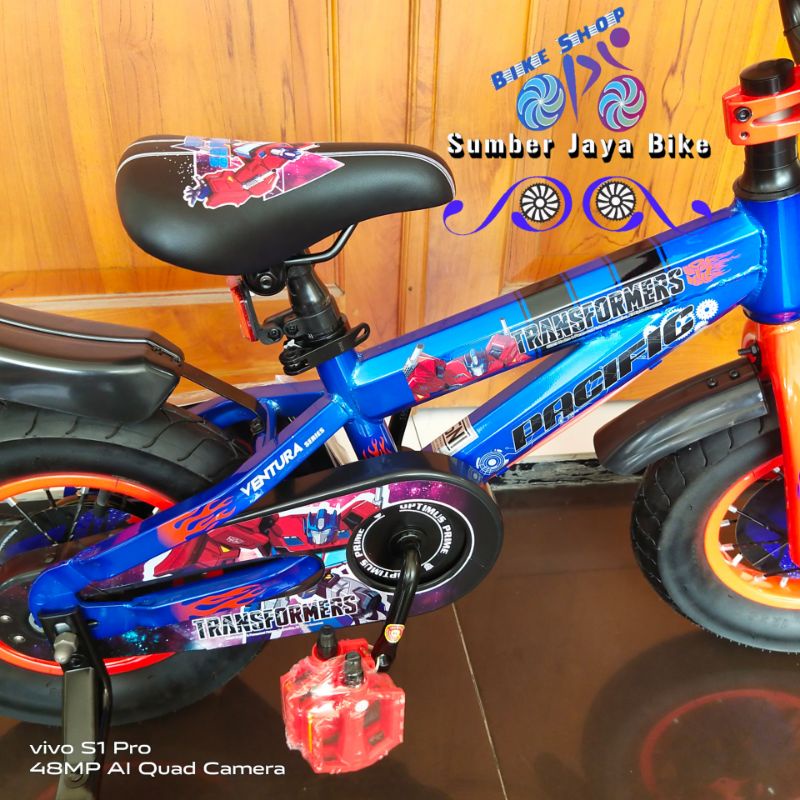 Sepeda Anak BMX ukuran 12, 16, 18 Inch Pacific TRANSFORMER