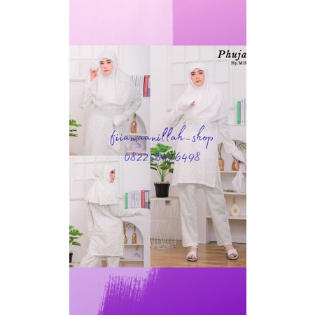 Baju Ihrom Haji Dan Umroh Wanita Motif Random