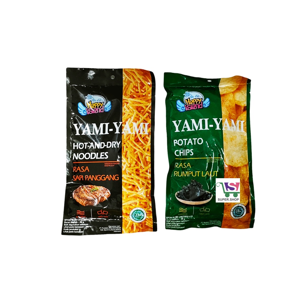 Yami-Yami Potato Chips / Dry Noodles 35 Gram