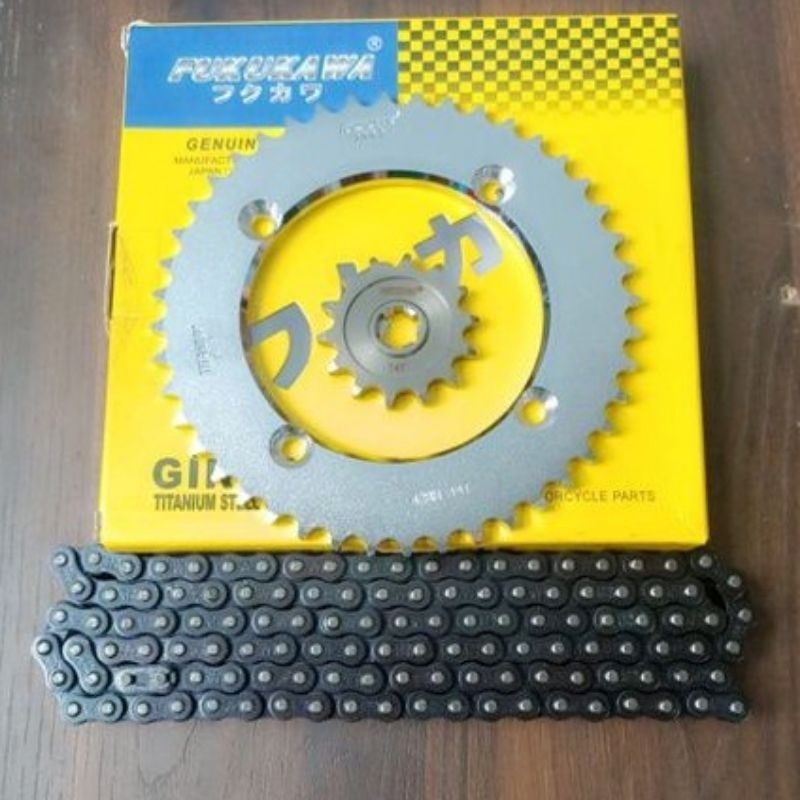 GIR SET GEAR PAKET KLX 150 KLX 150 D TRACKER