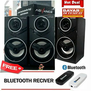 MEGABASS speaker bluetooth advance DUO 100% original free receiver blothooth