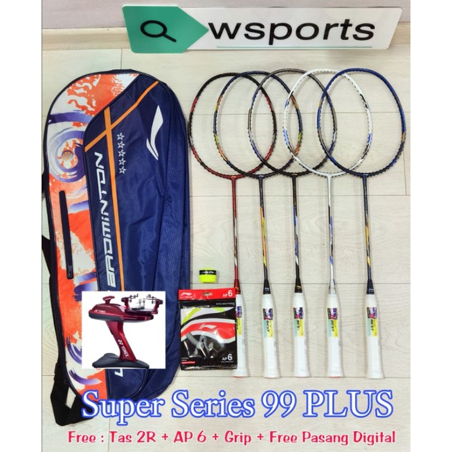 Raket Badminton Lining Super Series SS 99 SS99 Ace Plus Original