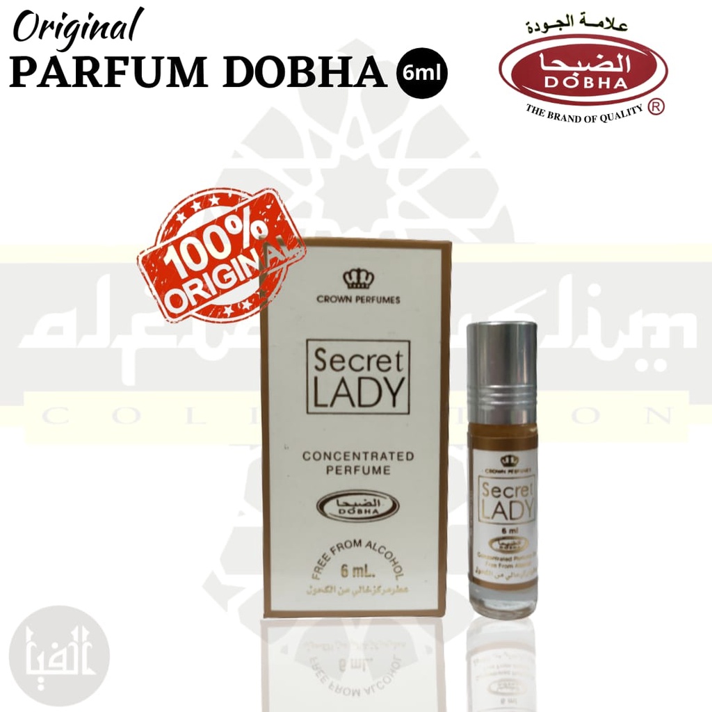 Parfum Zahrat Hawai Dobha Original 6ml  Wangi Awet dan tahan lama