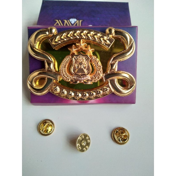 emblem baret SHABARA , emblem baret sabara polisi lapis mika