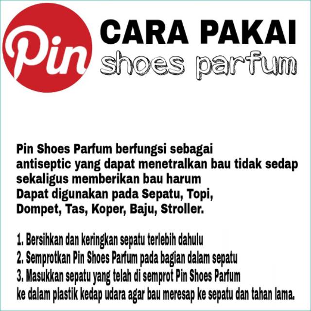 PARFUM SEPATU PIN - PENGHARUM HELEM TAS TOPI ANTI BAU KAKI PENGHILANG BAU SEPATU