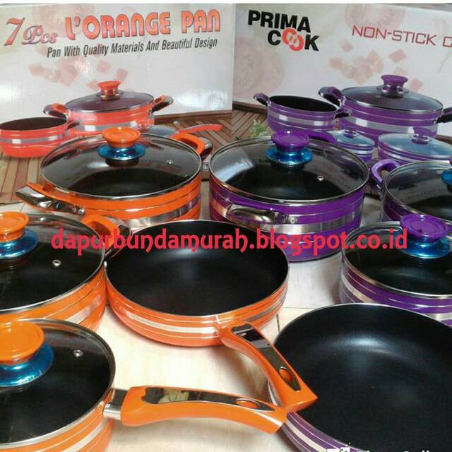 Panci set PRIMA COOK 7 PCS