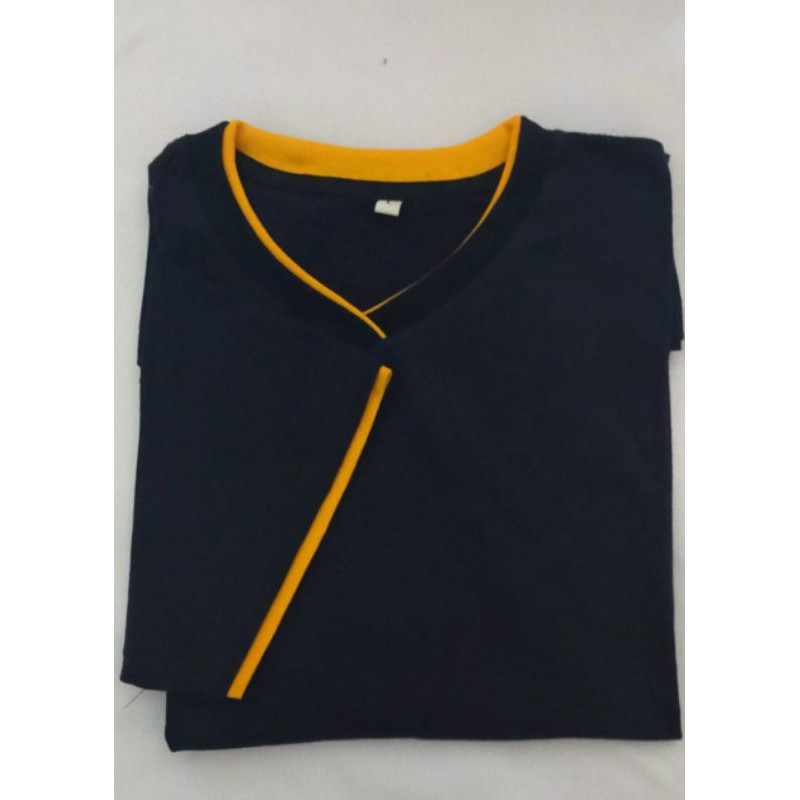 KAOS POLOS PRIA COTTON COMBED 30S/ KAOS V-NECK/ KAOS LENGAN PENDEK