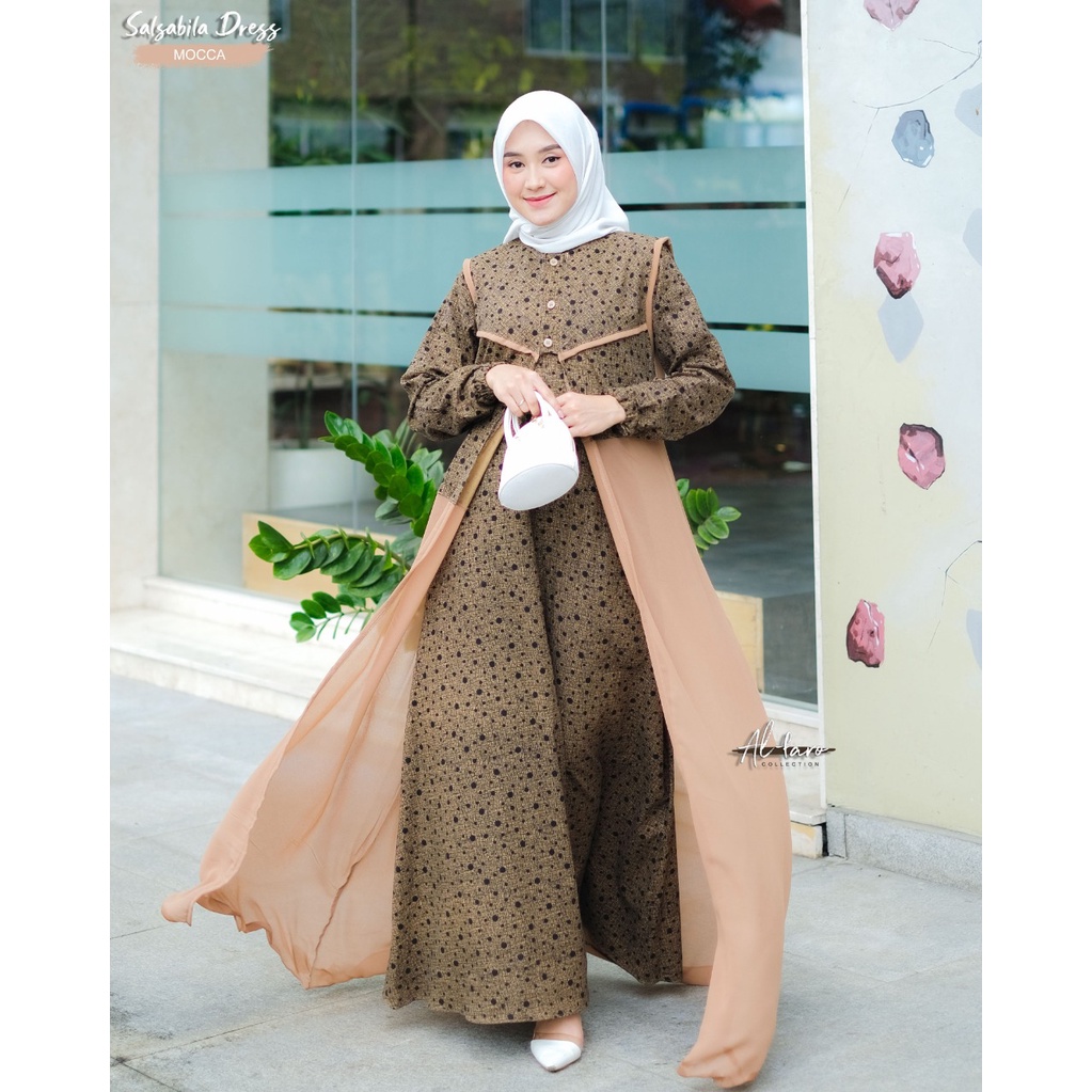 SET Outer Venita dan Salsabila Talia Lesty gamis bukan al faro dan Other by AnnisaStore hijab