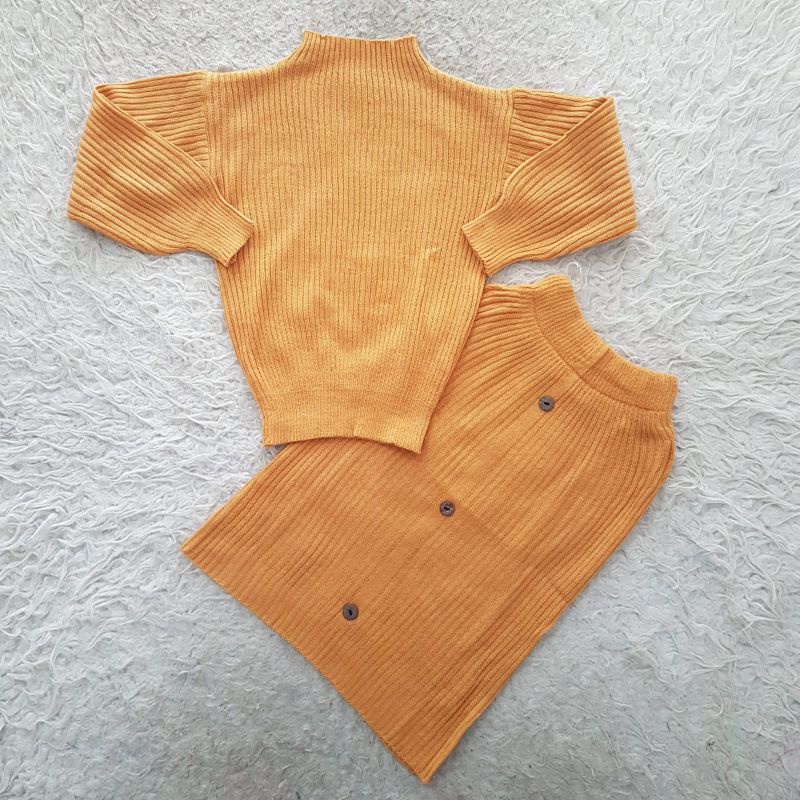 Setelan Bayi Adel knit rok