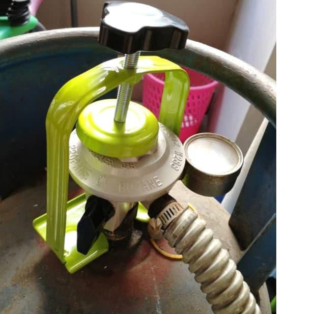 KENMASTER Alat Pengaman Tabung Gas 3kg dan 12kg Pengaman Regulator Gas ♖