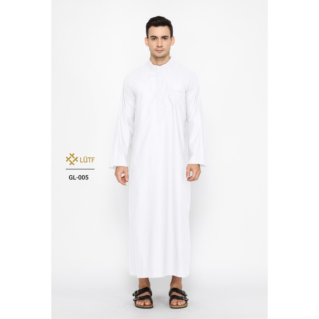 Lutf GL-005 GAMIS PRIA / JUBBA / JUBAH / VIRAL / FASHION MUSLIM / GAMIS / LA HARAMAIN /