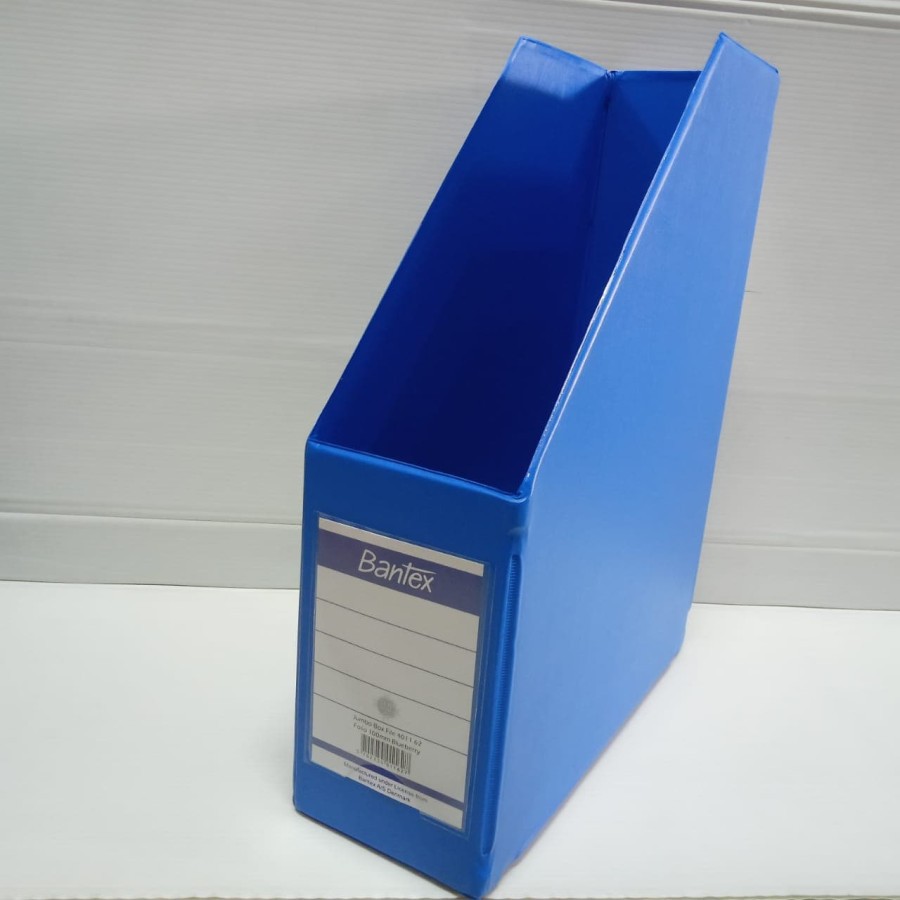 

BOX FILE / MAGAZINE FILE FOLIO 10 CM 4011 62 BANTEX BIRU / BLUEBERRY