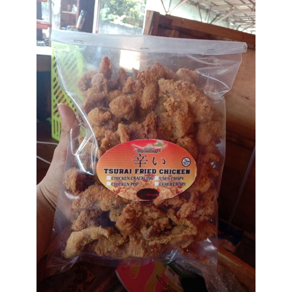 

kripik kulit crispy/best seller/murah enak renyah//1000gr