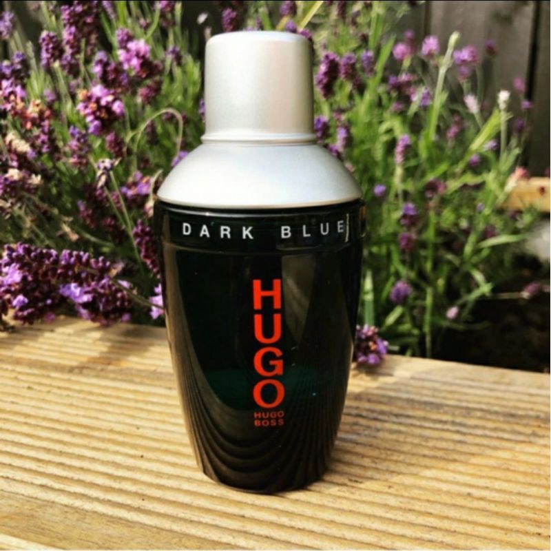 {COD}HUGO BOSS DARK BLUE PARFUM PRIA ORIGINAL