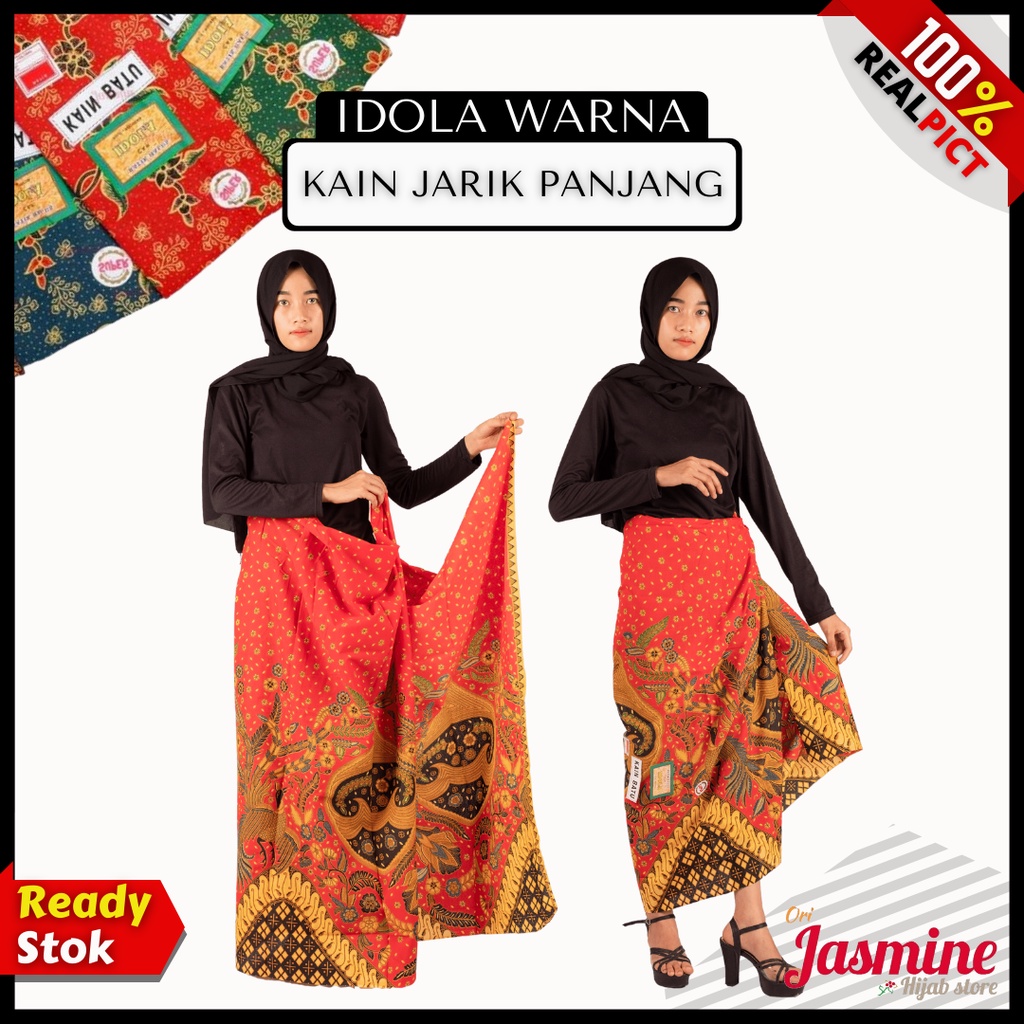 Kain batik meteran katun solo murah premium tulis jarik melahirkan bahan kain batik katun halus IDOL