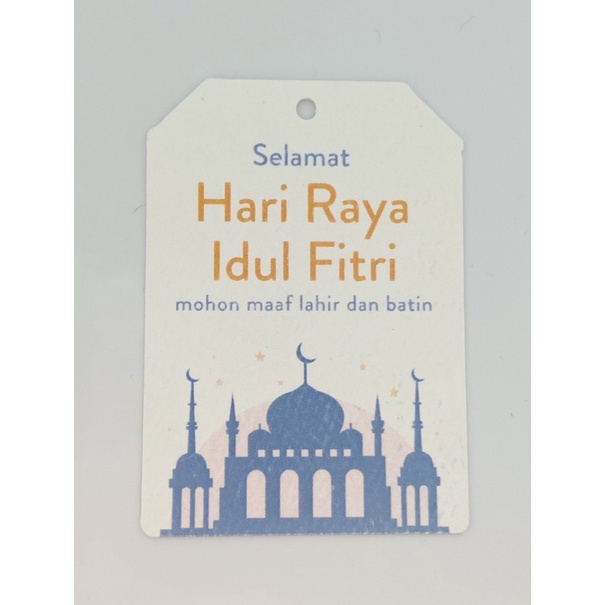 

Gift Tag - (10 pcs) Selamat Hari Raya Idul Fitri (lebaran)