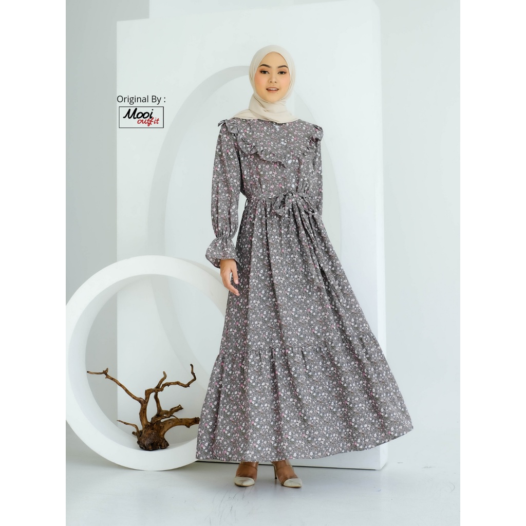 Gamis Terbaru 2023 Lebaran Wanita Jumbo Ld 120 130 busui menyusui