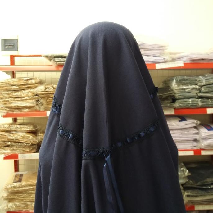 JILBAB ANAK SEKOLAH SMP / JILBAB BIRU SMP