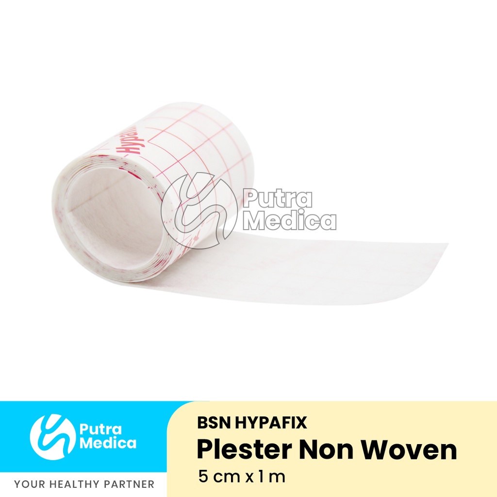 BSN Hypafix Plester Non Woven 5cm x 1m / Pembalut Penutup Luka