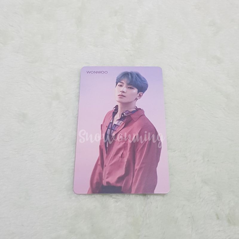 READY STOCK HMV CARD FALLIN FLOWER WONWOO
