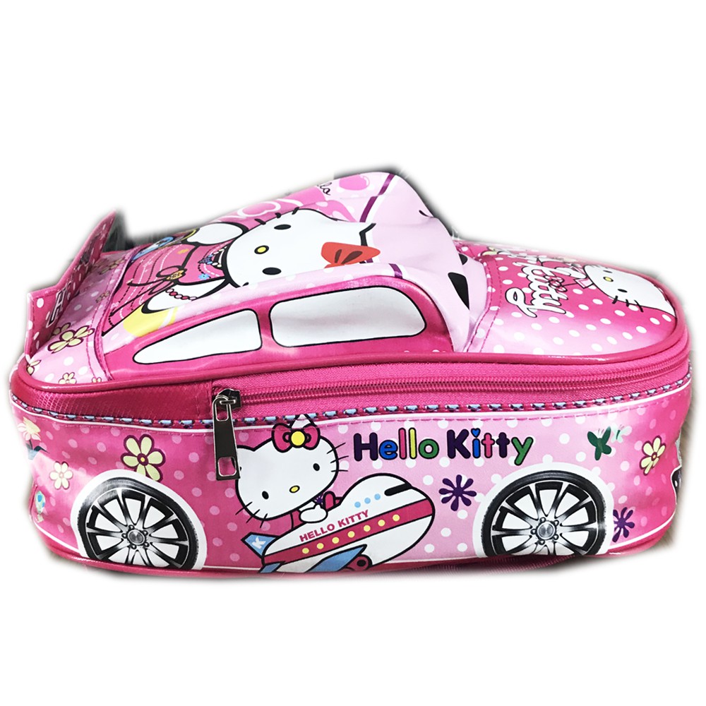 Tas Ransel Sekolah TK Hello Kitty 3D On The Road Tas Mobil LB