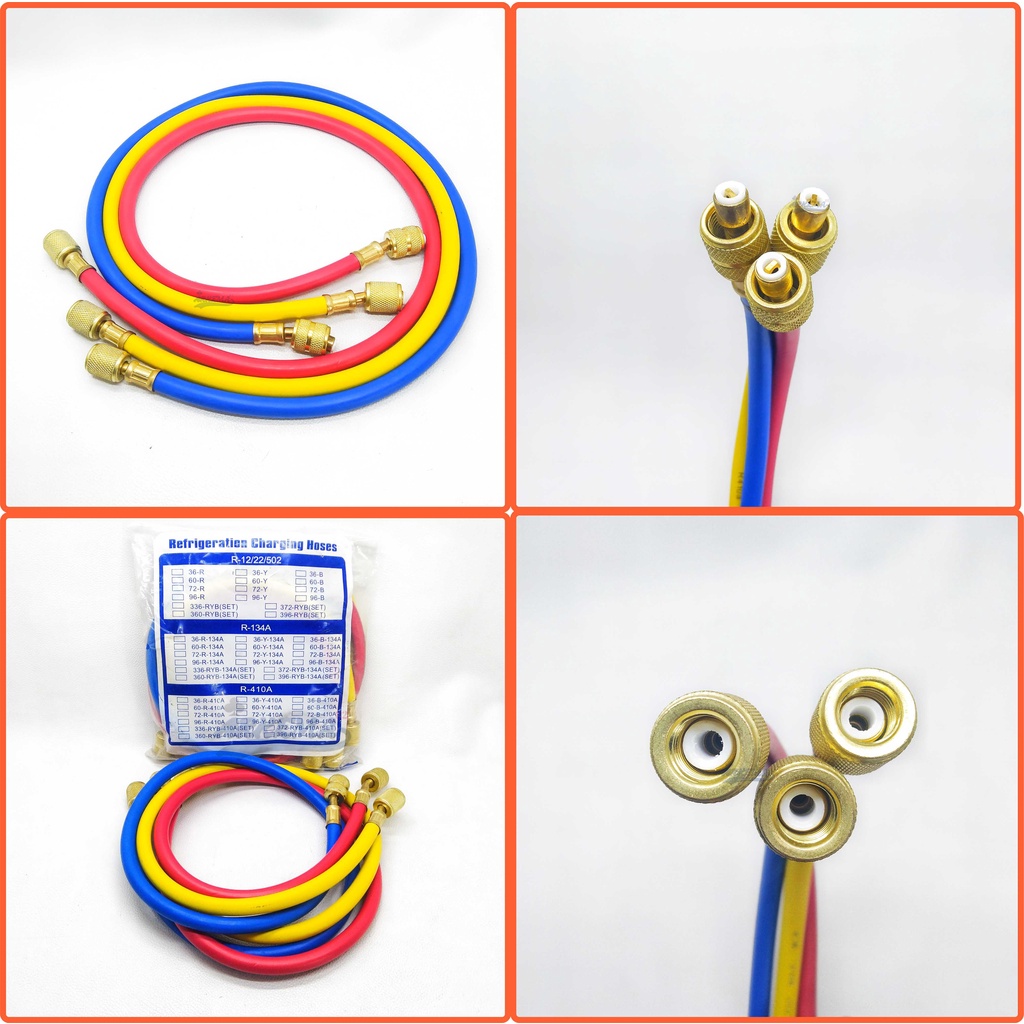 SELANG MANIFOLD | SELANG ANALIZER R22, R134, R502 | SELANG ANALISER | SELANG MANIPOL | SELANG FREON