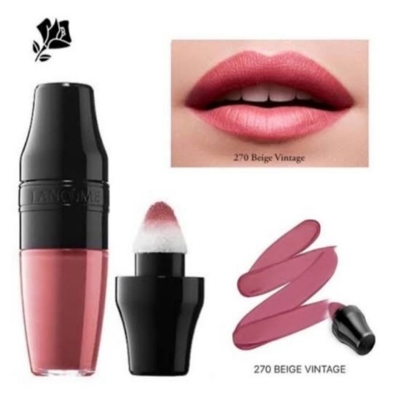 LANCOME Matte Shaker Lipstick 270 Beige Vintage