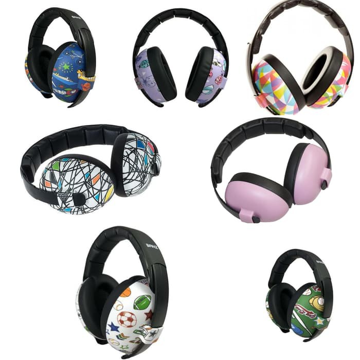 Banz Mini Baby Earmuff (Tersedia varian motif dan warna)