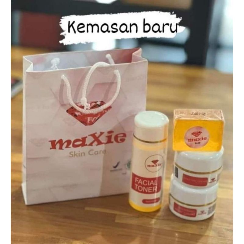 MAXIE GLOW BPOM KEMASAN TERBARU/MAXIE SKINCARE/