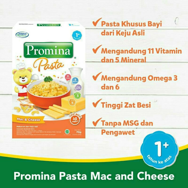 Promina Pasta 70 gr / pasta bayi / Makanan bayi