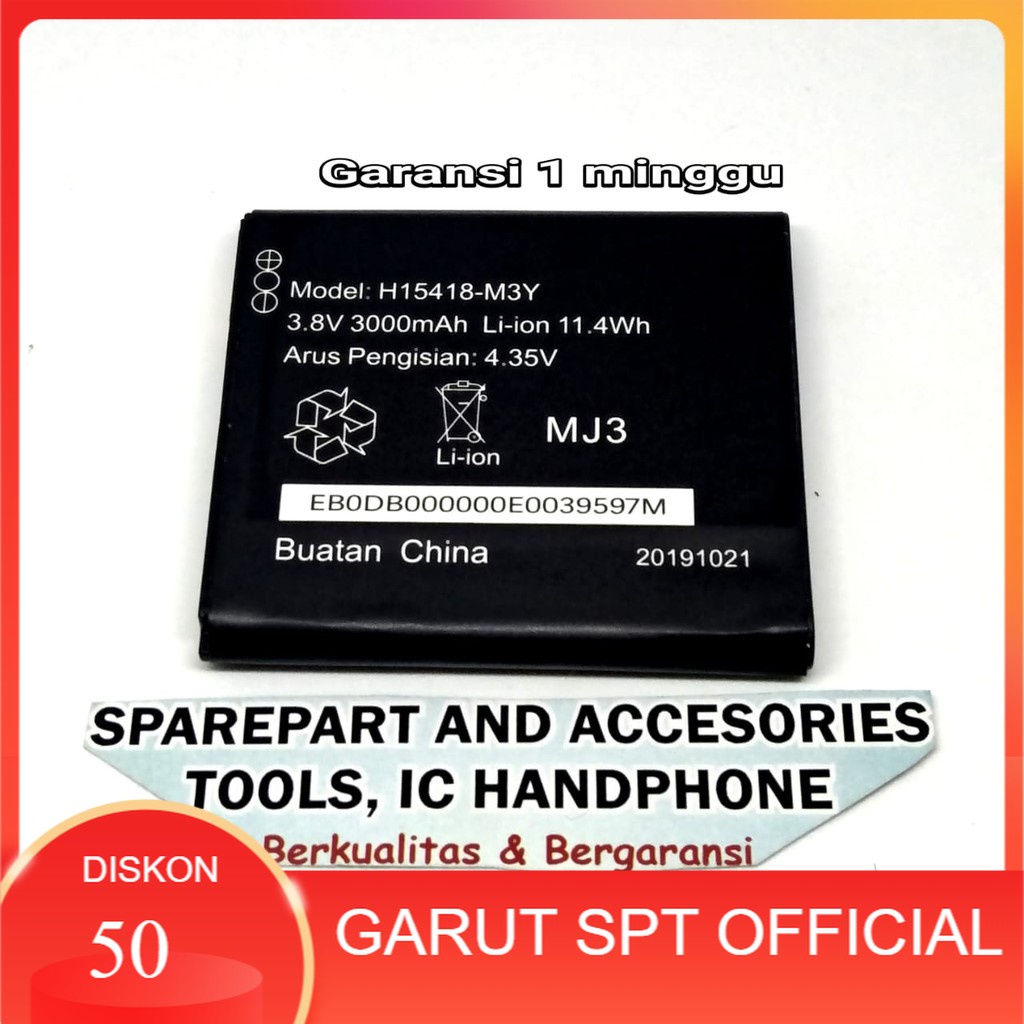 BATERAI MODEM SMARTFREN MIFI ANDROMAX M3Y M3Z KUALITAS TERBAIK