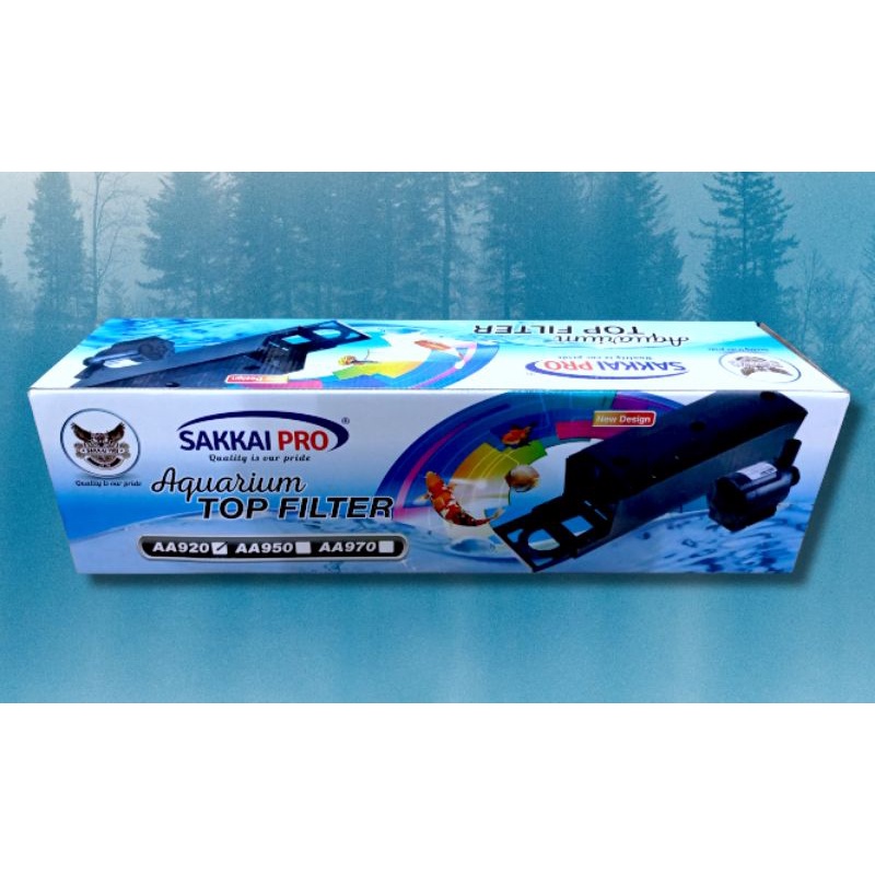 PROMO MURAH POMPA AQUARIUM FILTER BOX SAKKAI PRO AA 920