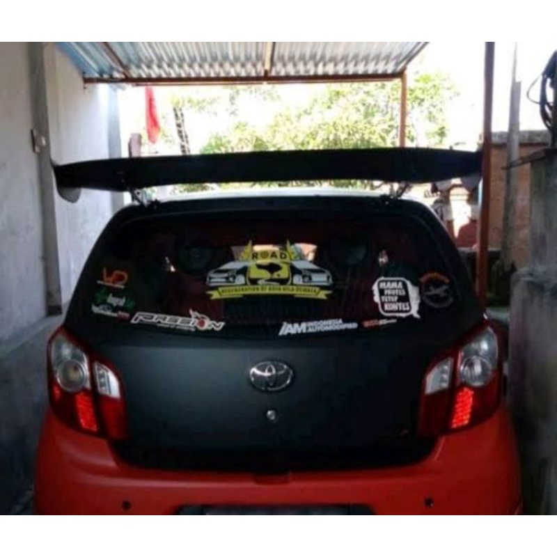 Spoiler Js Racing agya ayla