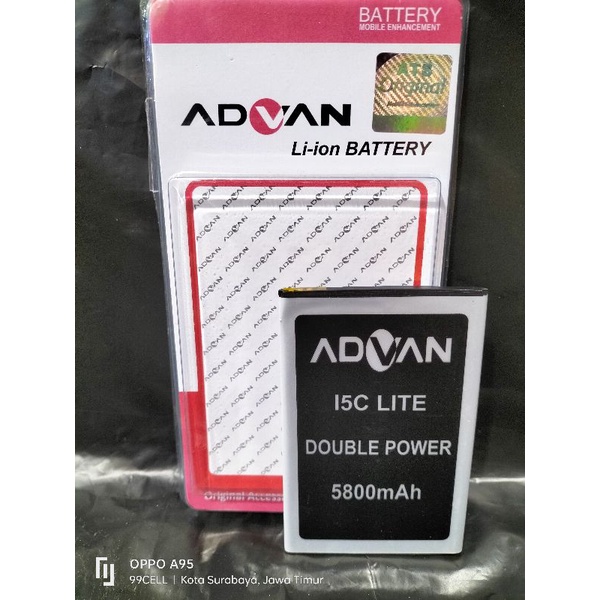 Baterai | Battery | Batre Advan i5C Lite | i5C Duo Original