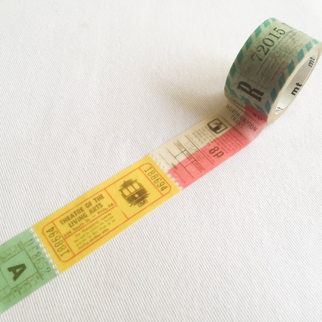 

MT Fab Ticket Washi Tape [Ready in Sample]