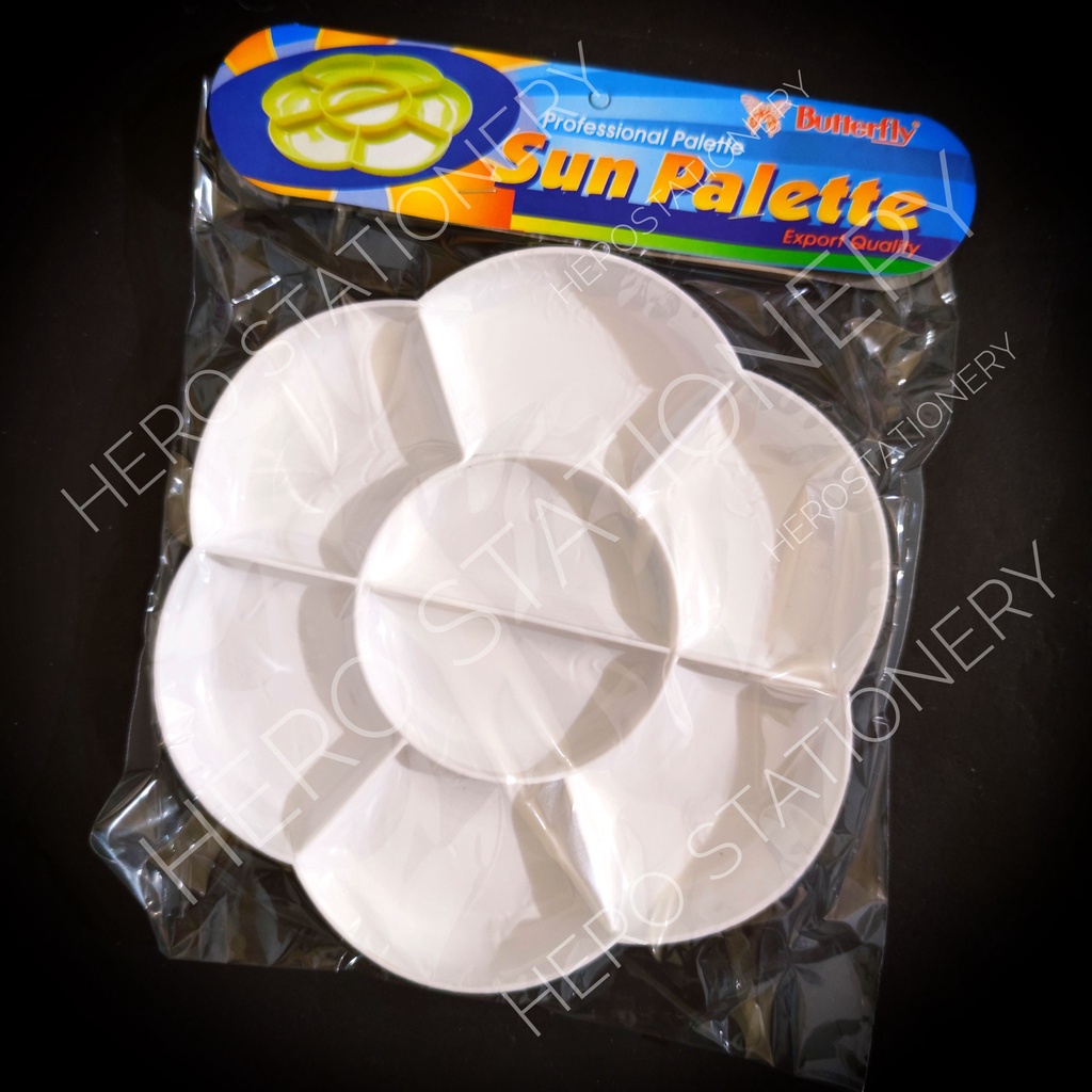

Butterfly Big pallete palet cat seni lukis lingkaran besar 19 cm