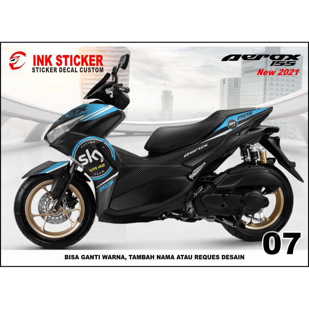 Sticker Decal Aerox 2021 07 Fullbody