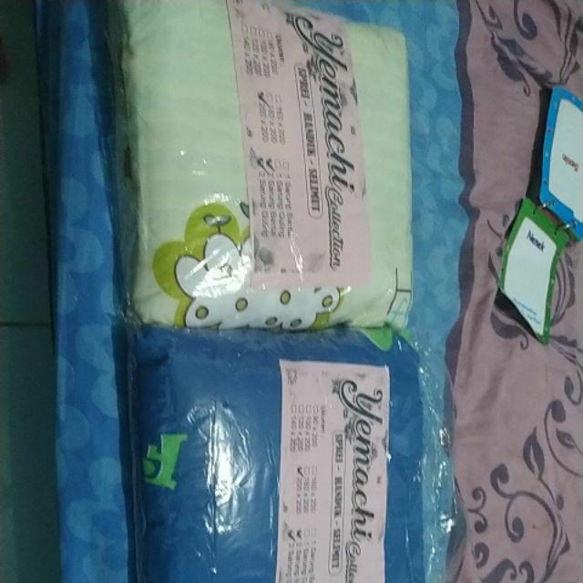 Seprai Karakter Seprei Homemade Ukuran 200×200 Seprai Sarung Bantal  Seprai Sarung Bantal Guling