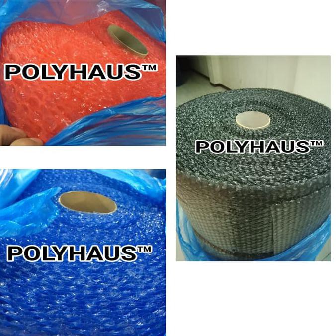 

Bubble wrap GMP 125cm x 50m - Hitam STOK TERBATAS