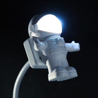 [ COD ] - Lampu Meja Tidur Belajar LED USB Night Light Lamp Flexible Spaceman Astronaut