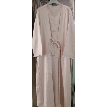 Gamis elzatta polos bahan silk gamis alifa