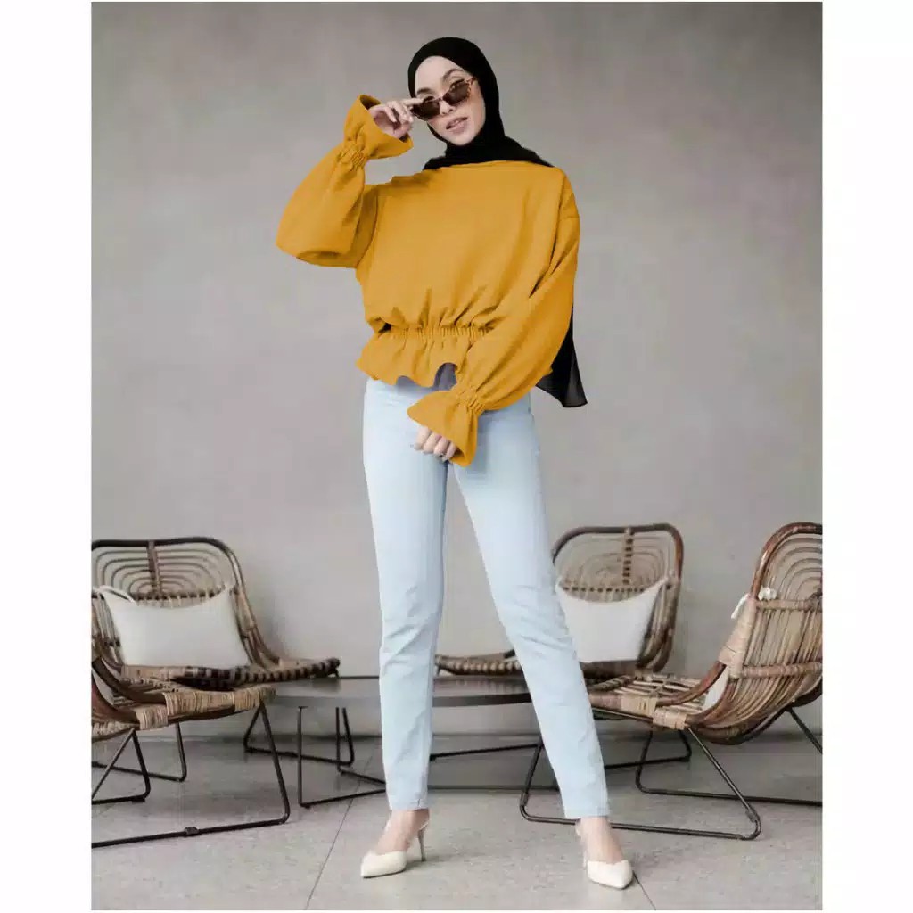 Blouse Arlin / Simple Top | Blouse Wanita Terbaru