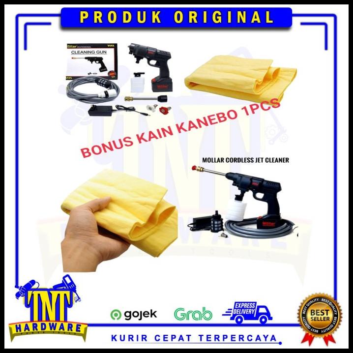 Mollar Jet Cleaner Cas Baterai/ Alat Mesin Cuci Mobil Motor Mlr-Cd-Hpw