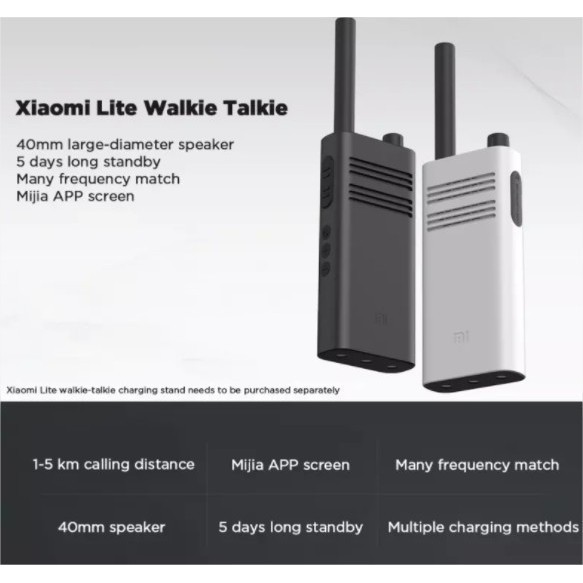 Mijia Walkie Talkie Lite HT Phone APP Control