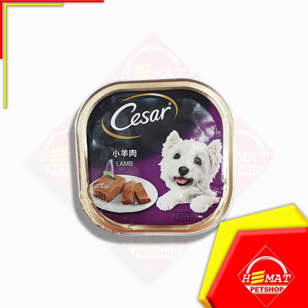 Cesar Wet Dog Food All Varian 100 Gram Makanan Anjing